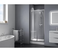 Душевая дверь BelBagno DUE-BF-1-130-C-Cr