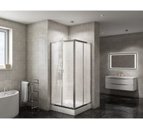 Душевой уголок BelBagno DUE-A-2-90-C-Cr