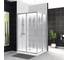 Душевой уголок BelBagno UNO-195-AH-2-100/80-CH-CR 1