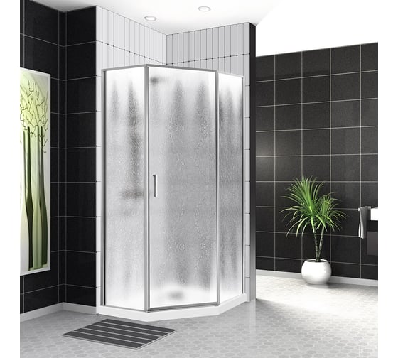 Душевой уголок BelBagno UNO-195-P-1-90-CH-CR 25965437