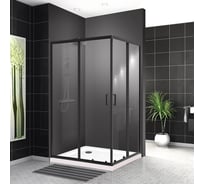 Душевой уголок BelBagno UNO-195-AH-2-100/80-C-NERO
