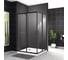 Душевой уголок BelBagno UNO-195-AH-2-100/80-C-NERO 1