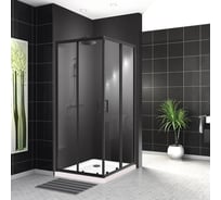 Душевой уголок BelBagno UNO-195-A-2-100-C-NERO