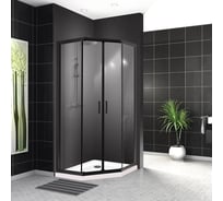 Душевой уголок BelBagno UNO-195-P-2-90-C-NERO