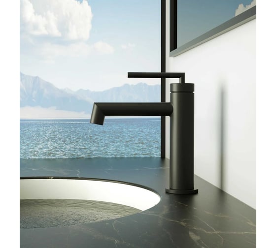 Смеситель для раковины BelBagno Acqua ACQUA-LVM-NERO