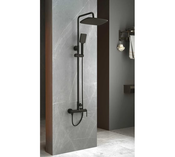 Душевая стойка BelBagno Acqua ACQUA-DOCM-NERO