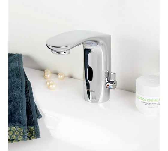 Электронный смеситель для раковины BelBagno ACQUA-ELV-CRM