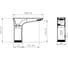 Электронный смеситель для раковины BelBagno KRAFT-ELV-CRM 9