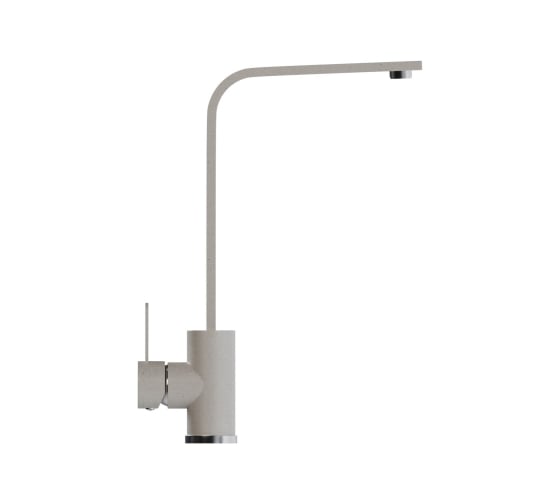 Смеситель для кухни MIXLINE ML-GS14 картридж 35 мм, 331 белый, высокий излив 550683
