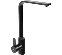 Смеситель для кухни MIXLINE ML-GS14 картридж 35 мм, 308 черный, высокий излив 550679