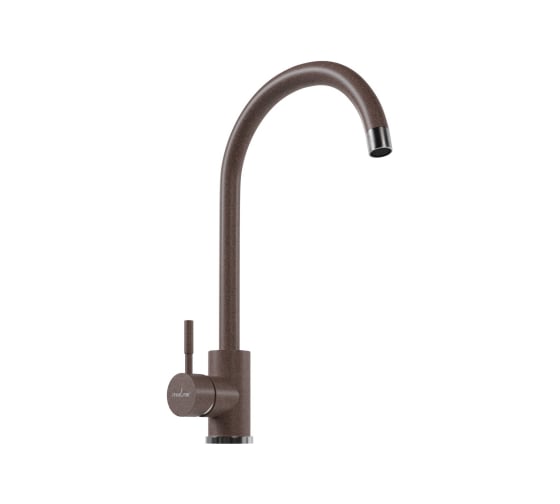 Смеситель для кухни MIXLINE ML-GS15 картридж 35 мм, 307 терракотовый, высокий излив 550688