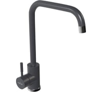 Смеситель для кухни MIXLINE ML-GS12 картридж 35 мм, 342 графит, высокий излив 550662