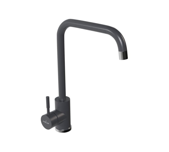 Смеситель для кухни MIXLINE ML-GS12 картридж 35 мм, 342 графит, высокий излив 550662 1