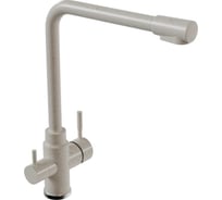 Смеситель для кухни MIXLINE ML-GS13 картридж 35 мм, 331 белый, с выходом для питьевого фильтра 550671
