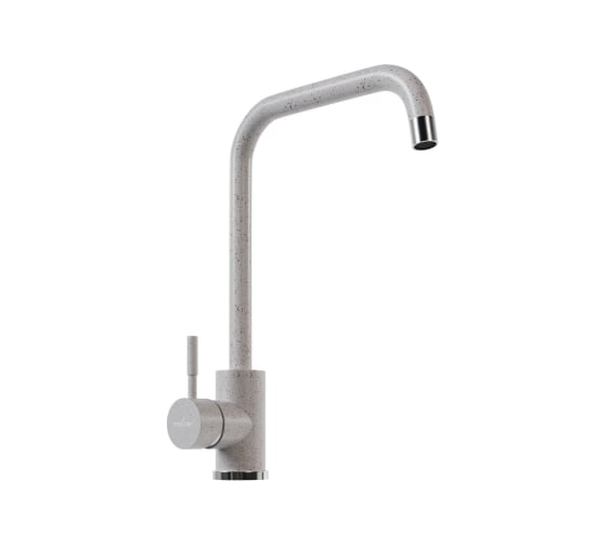 Смеситель для кухни MIXLINE ML-GS12 картридж 35 мм, 328 бежевый, высокий излив 550658