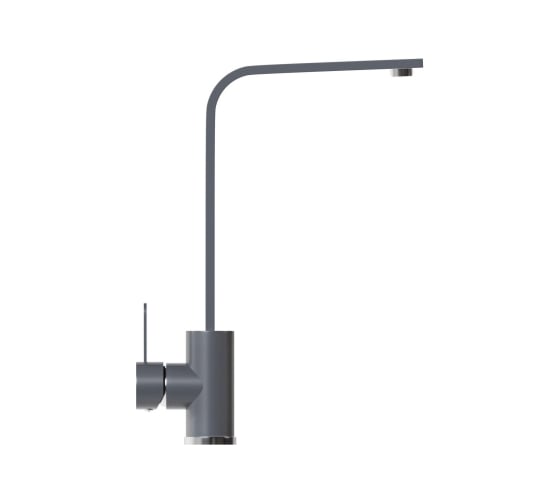 Смеситель для кухни MIXLINE ML-GS14 картридж 35 мм, 342 графит, высокий излив 550685