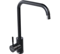 Смеситель для кухни MIXLINE ML-GS12 картридж 35 мм, 343 антрацит, высокий излив 550663