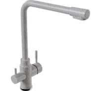 Смеситель для кухни MIXLINE ML-GS13 картридж 35 мм, 310 серый, с выходом для питьевого фильтра 550669