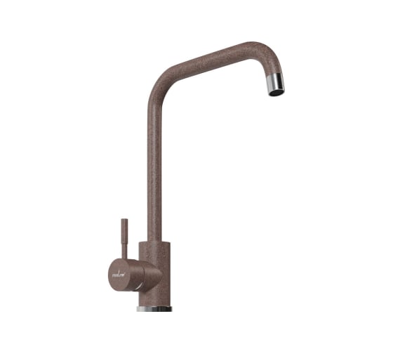Смеситель для кухни MIXLINE ML-GS12 картридж 35 мм, 307 терракотовый, высокий излив 550651