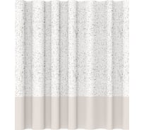 Шторка для ванной комнаты FORA Terrazzo 180x180 см FOR-PH-TERR