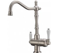 Смеситель ZorG Sanitary никель ZR 326 YF NICKEL