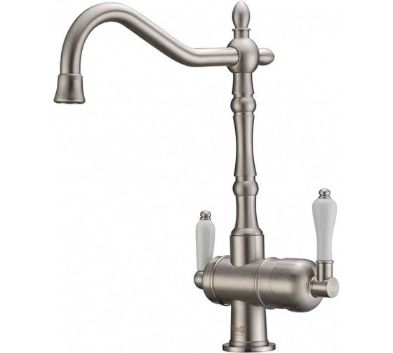 Смеситель ZorG Sanitary никель ZR 326 YF NICKEL