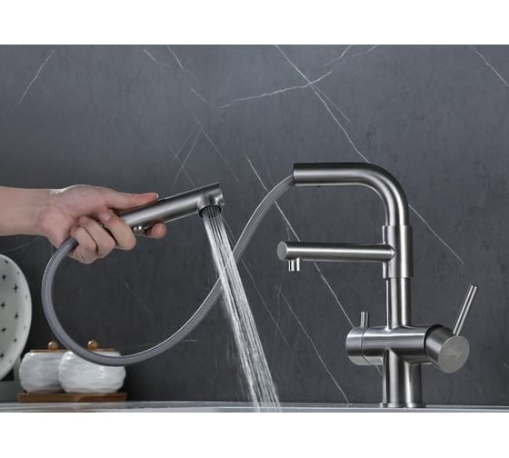 Смеситель ZorG Inox SZR-3216