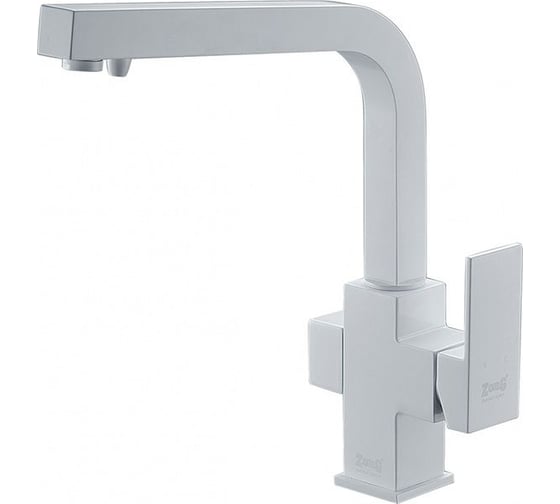 Смеситель ZorG Sanitary белый ZR 311 YF-WHITE
