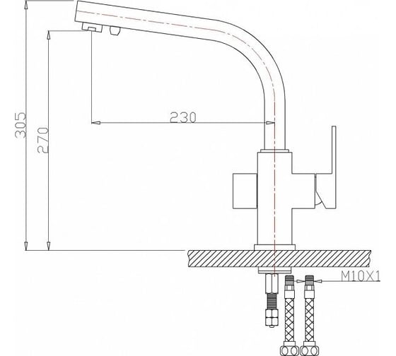 Смеситель ZorG Sanitary белый ZR 311 YF-WHITE