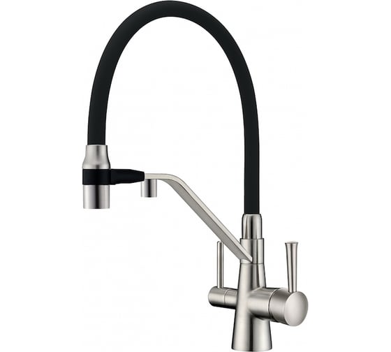 Смеситель ZorG Sanitary ZR 356 YF-NICKEL 1