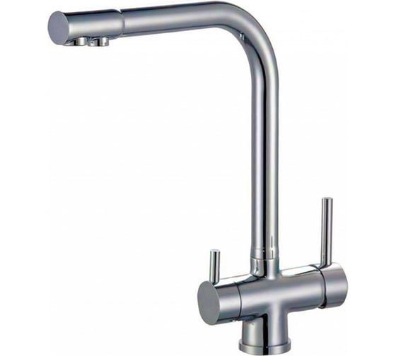 Смеситель ZorG Sanitary никель ZR 348 YF NICKEL 1