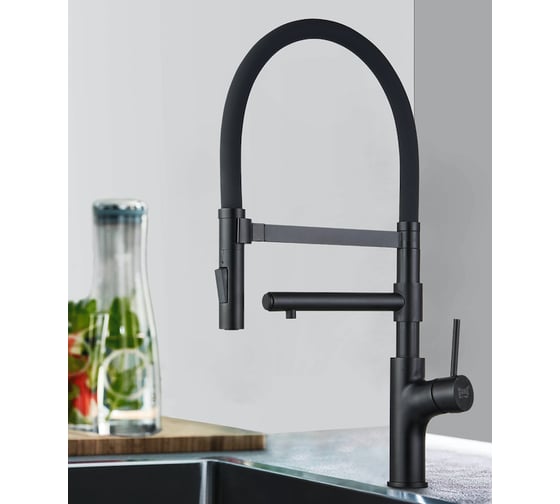 Смеситель ZorG Inox графит SZR-1010 GRAFIT