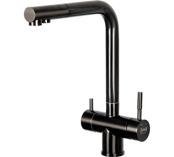 Смеситель ZorG Inox графит SZR-7039 GRAFIT