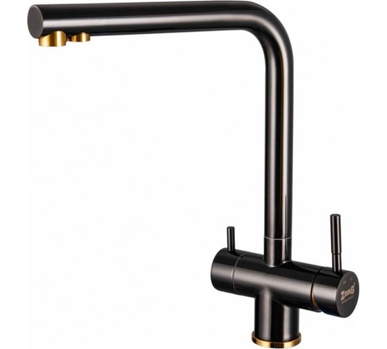 Смеситель ZorG Inox бронза/графит SZR-2020 BR/ GRAFIT