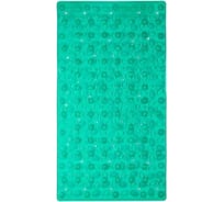 Коврик Joy Home Стар эскпо Галька 68x36 см., прямоугольный, бирюзовый 11368