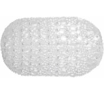 Коврик Joy Home Линза 67x38 см., овал, прозрачный 7237