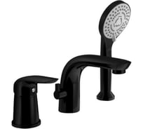 Смеситель на борт ванны ORANGE черный M60-333b