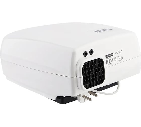 Электросушитель для рук OfficeClean professional 1000вт, сенсорный, белый, abs-пластик 314588