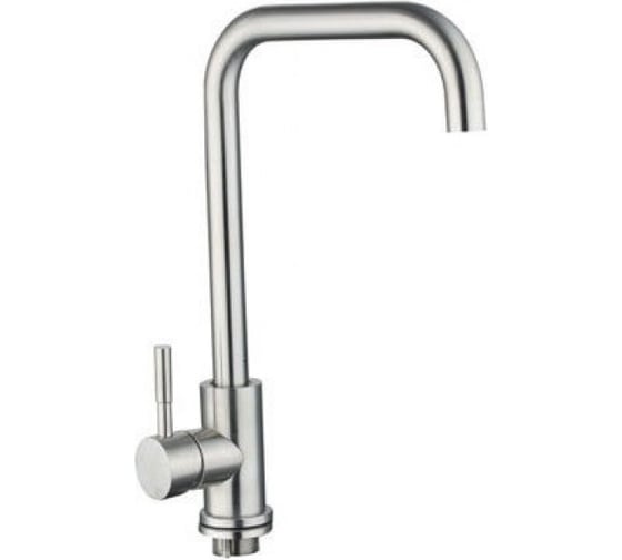 Смеситель для кухни TOPZERO нержавеющая сталь WIX 206 INOX 1