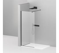 Душевая перегородка Cezares LIBERTA-L-1-85-120-C-NERO