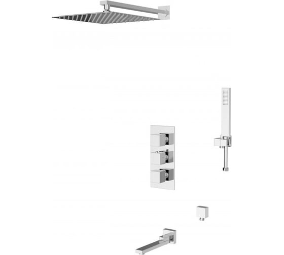 Душевая система D&K DK встраиваемая термостатическая с изливом Bayern.Liszt DA2515601A0 DA2515601A04 1