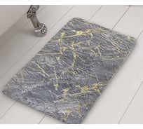 Плюшевый коврик Dasch 50x80 см My Bunny серый Молния 11309