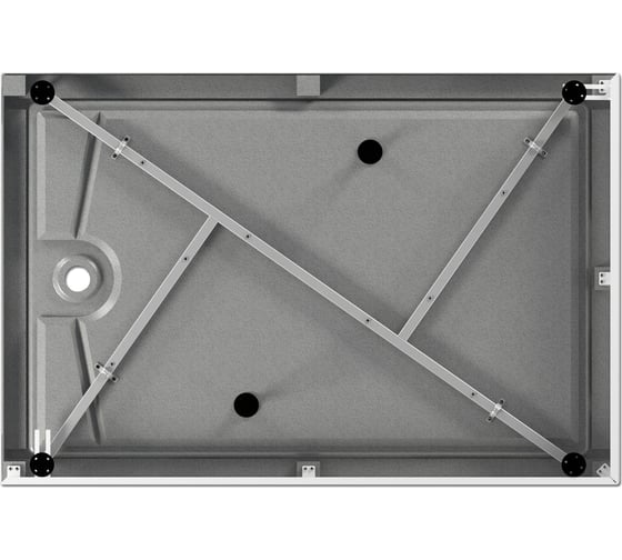 Акриловый душевой поддон МетаКам Universal PRO N 1200х800 4650208865091