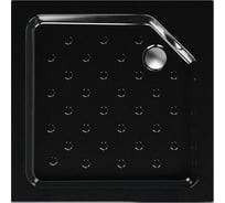 Акриловый душевой поддон МетаКам Universal BLACK N 800 4650208863165