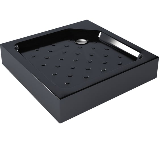 Акриловый душевой поддон МетаКам Universal BLACK N 800 4650208863165