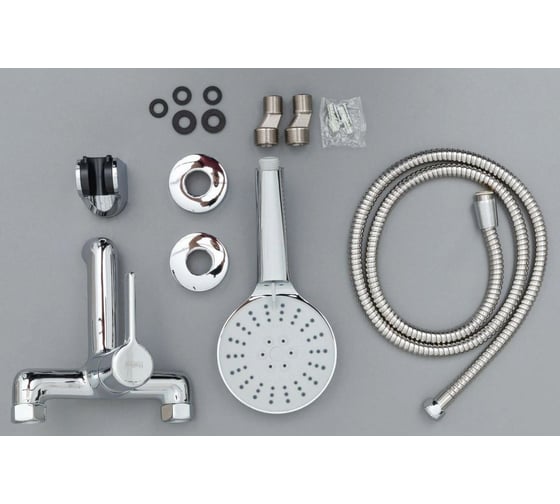 Смеситель для ванны Haiba хром HB60814 00304572