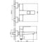 Смеситель для ванны Haiba хром HB60615 00304553 3