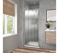 Душевая дверь VINCEA Intra 700/800, хром, стекло шиншилла VDP-1I7080CH