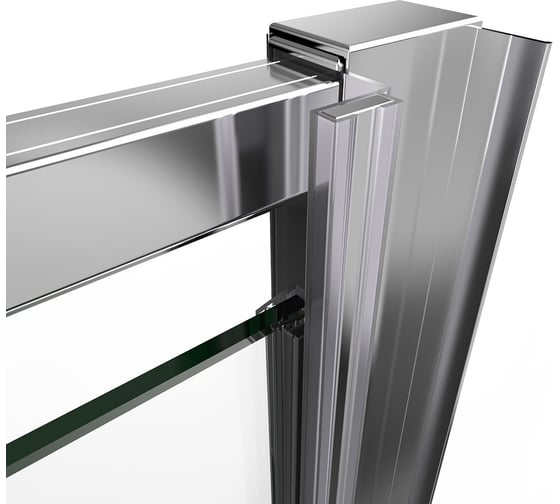 Душевая дверь VINCEA Intra 800/900, хром, стекло шиншилла VDP-1I8090CH
