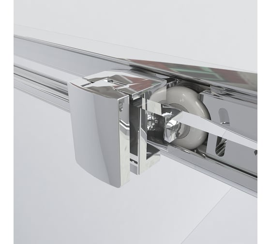 Душевая дверь VINCEA Garda 1200, черный, стекло прозрачное VDS-1G120CLB